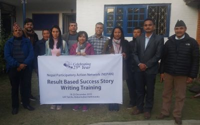 Successful completion of ‘Result Based Success Story Writing Training’